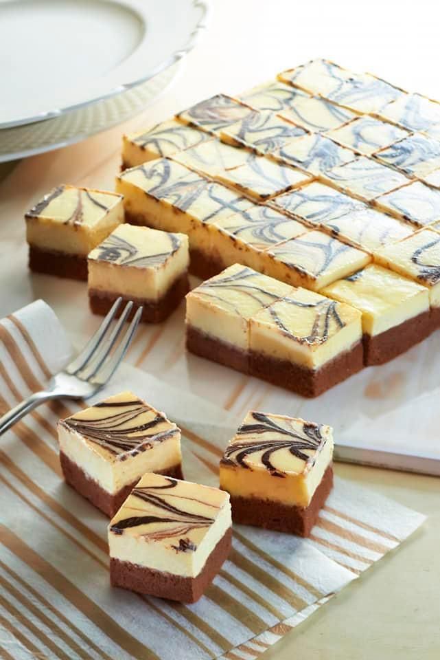 E. Cheese Cube Cake - Pre-cut (48pcs)