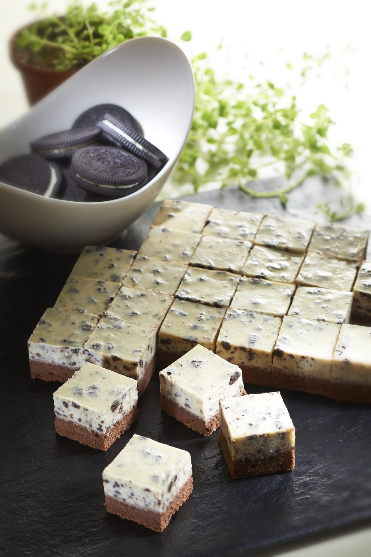 E. Cheese Cube Cake - Pre-cut (48pcs)