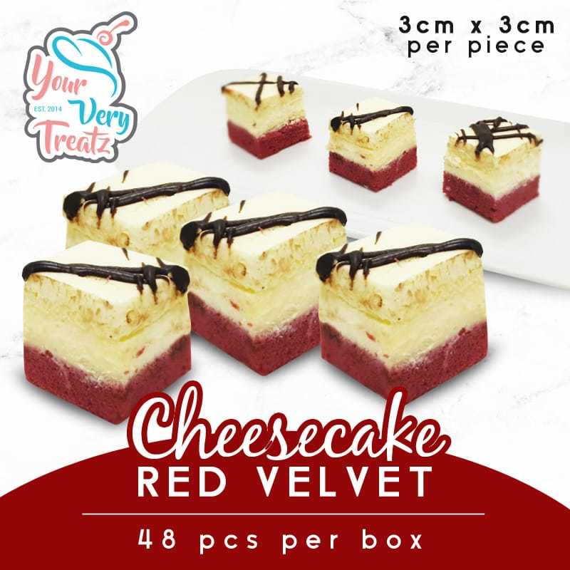 E. Cheese Cube Cake - Pre-cut (48pcs)