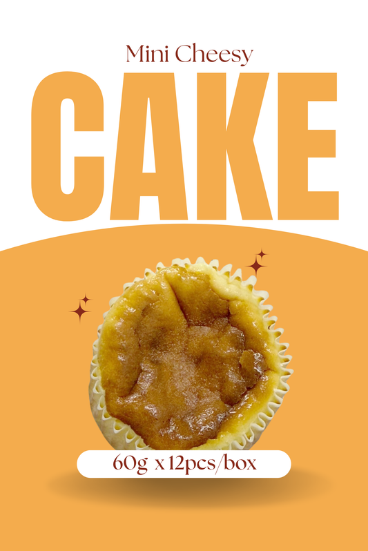 X. Mini Cheesy Cake (Burnt) (12pcs)