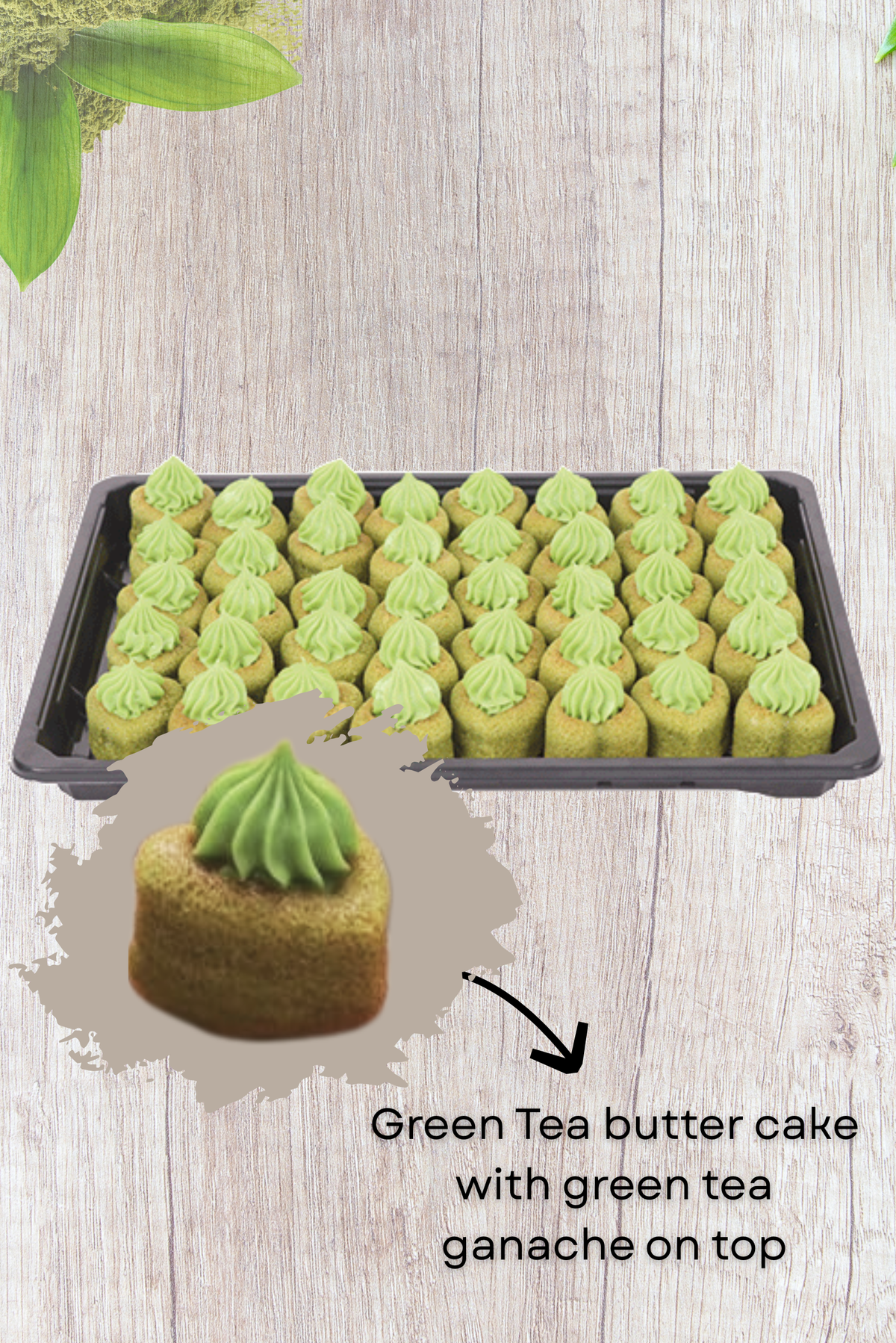 K. Petite Butter Cake (35-40pcs)