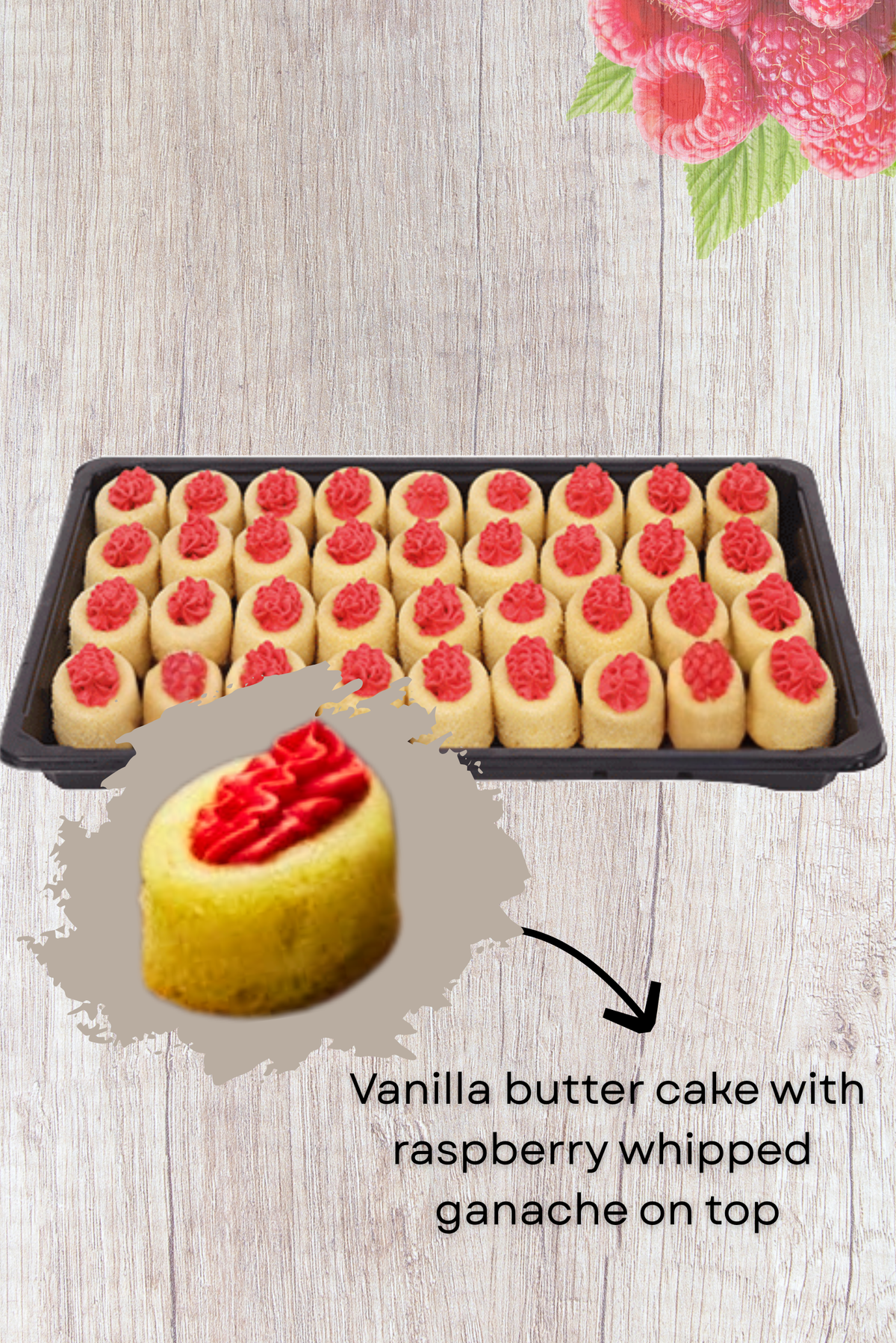 K. Petite Butter Cake (35-40pcs)
